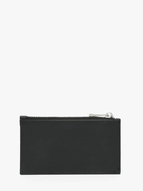 Kaarthouder Met Rits Smooth Leder Hugo boss Zwart smooth HLK503A ander zicht 2